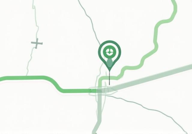 Mapa de ruta estratégica de Barajas a O'Donnell en Madrid